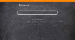 Desktop Screenshot of blackboard.org