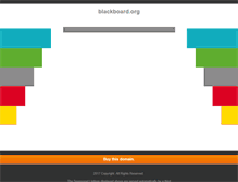 Tablet Screenshot of blackboard.org