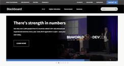 Desktop Screenshot of blackboard.com