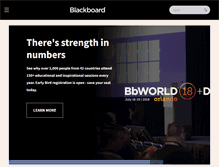 Tablet Screenshot of blackboard.com